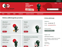 Tablet Screenshot of poradna.adiktologie.cz
